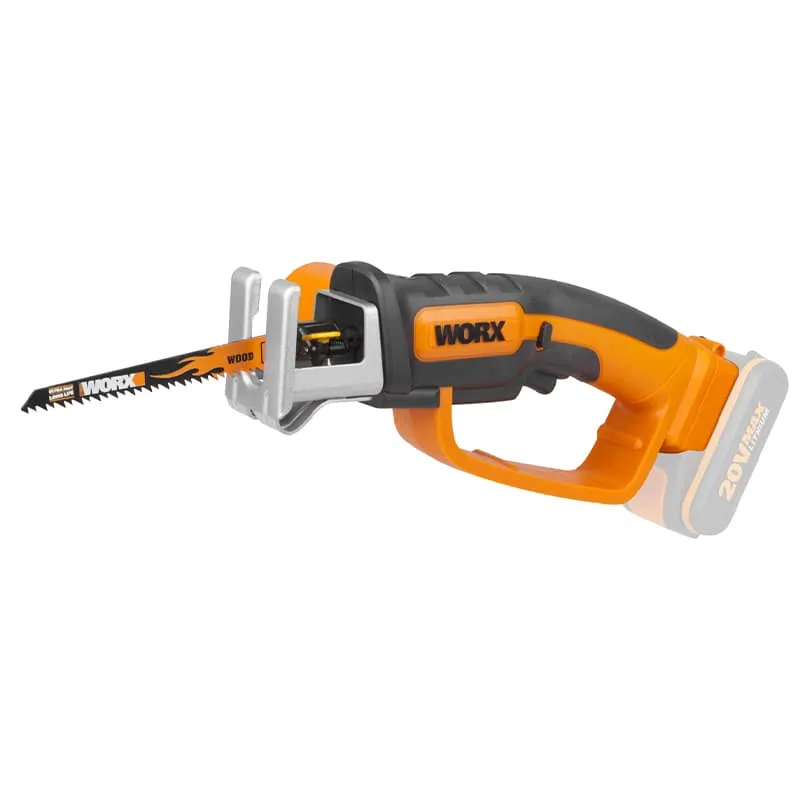 Садовая сабельная пила WORX WG894E 20V аккумуляторная, с АКБ на 2 А*ч и ЗУ